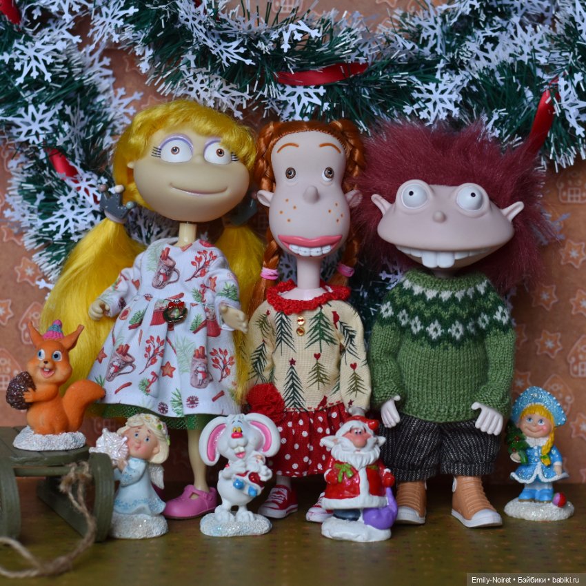 Донни, Элайза и Анжелика готовятся к празднику