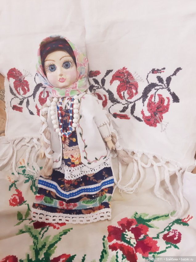 Дунечка - куколка по мотивам Дунаевской артельной куклы 1900 г