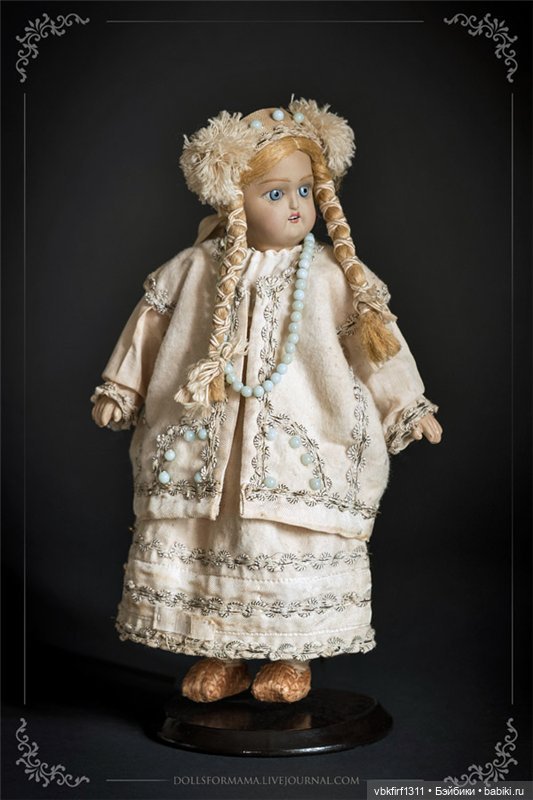 Дунечка - куколка по мотивам Дунаевской артельной куклы 1900 г (фото 2)