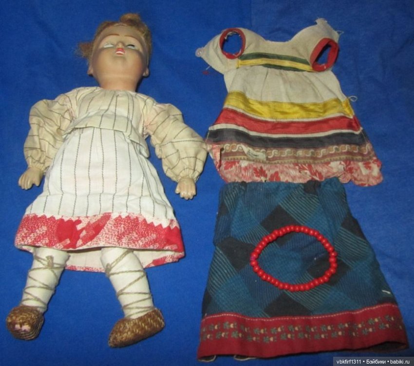 Дунечка - куколка по мотивам Дунаевской артельной куклы 1900 г (фото 7)