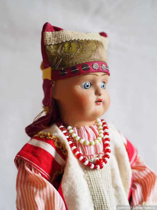 Дунечка - куколка по мотивам Дунаевской артельной куклы 1900 г (фото 5)
