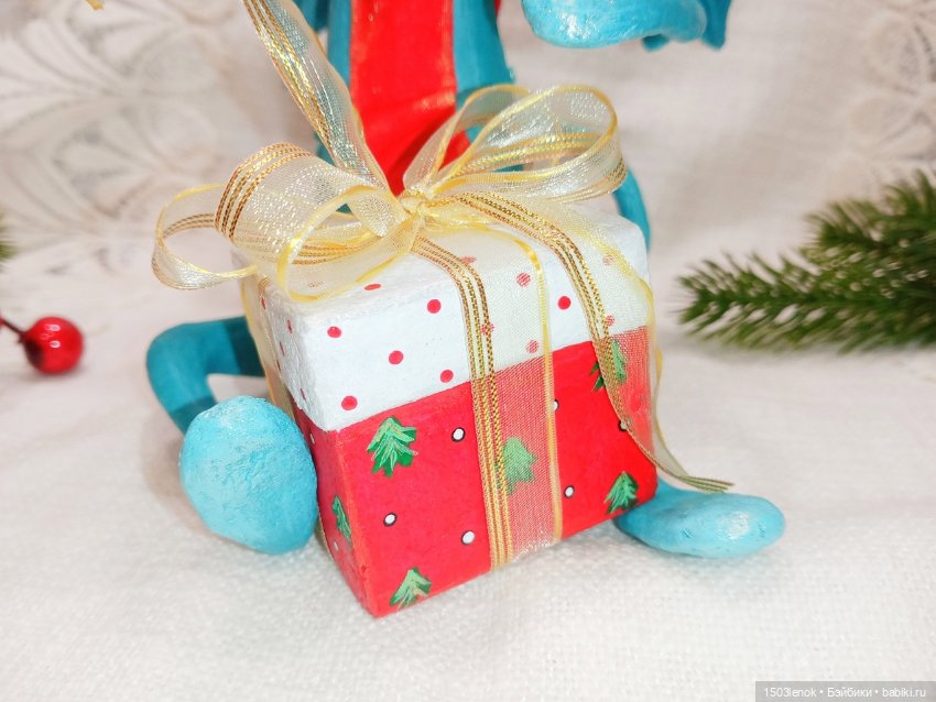 Ещё один дракончик — Лепка авторских игрушек и папье