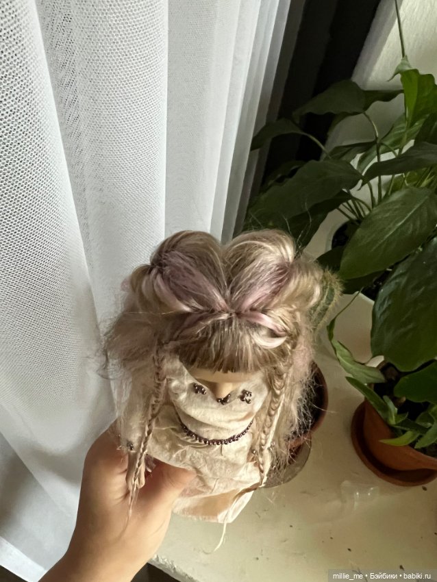 Парик на Лору, заходите посмотреть, что получилось ❤️