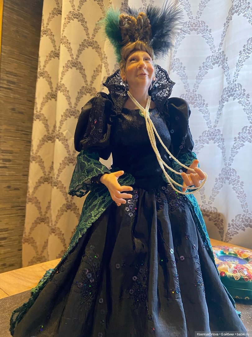 Мачеха — Авторские портретные куклы по фото: галерея работ