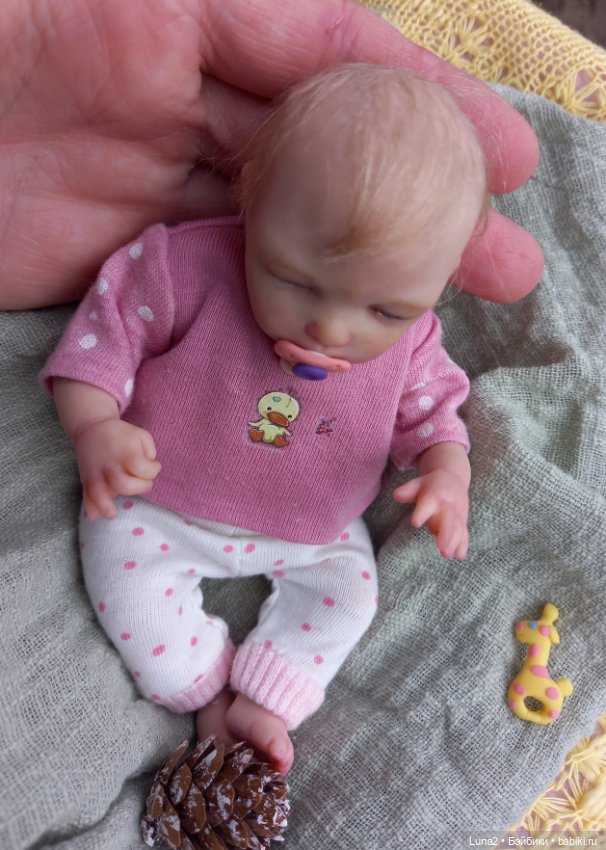 Иза - новая малышка — Лепка авторских кукол: полимерная глина (фото 8)