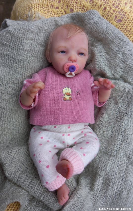 Иза - новая малышка — Лепка авторских кукол: полимерная глина (фото 6)