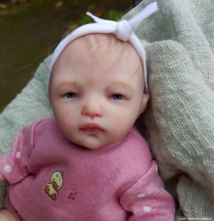 Иза - новая малышка — Лепка авторских кукол: полимерная глина