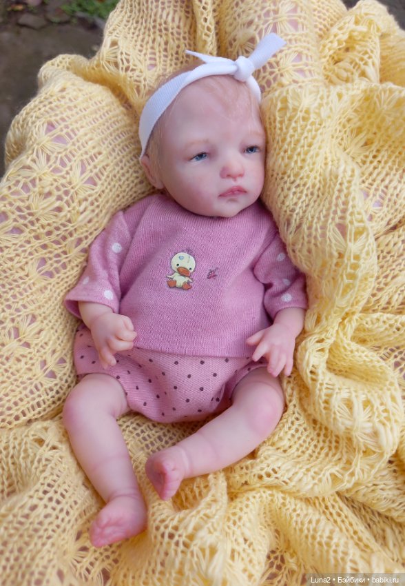 Иза - новая малышка — Лепка авторских кукол: полимерная глина