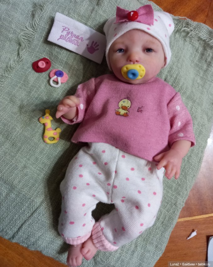 Иза - новая малышка — Лепка авторских кукол: полимерная глина