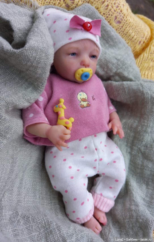 Иза - новая малышка — Лепка авторских кукол: полимерная глина (фото 4)