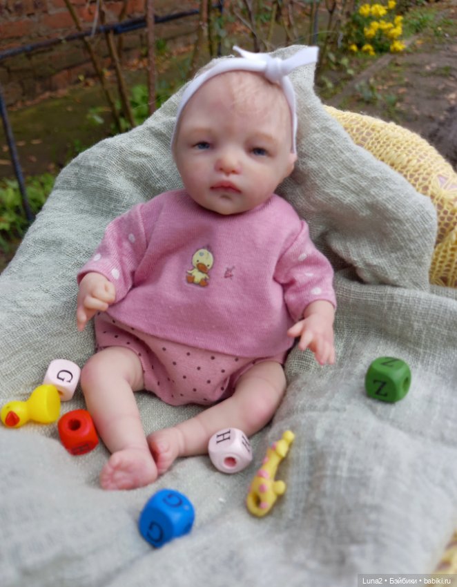 Иза - новая малышка — Лепка авторских кукол: полимерная глина (фото 9)