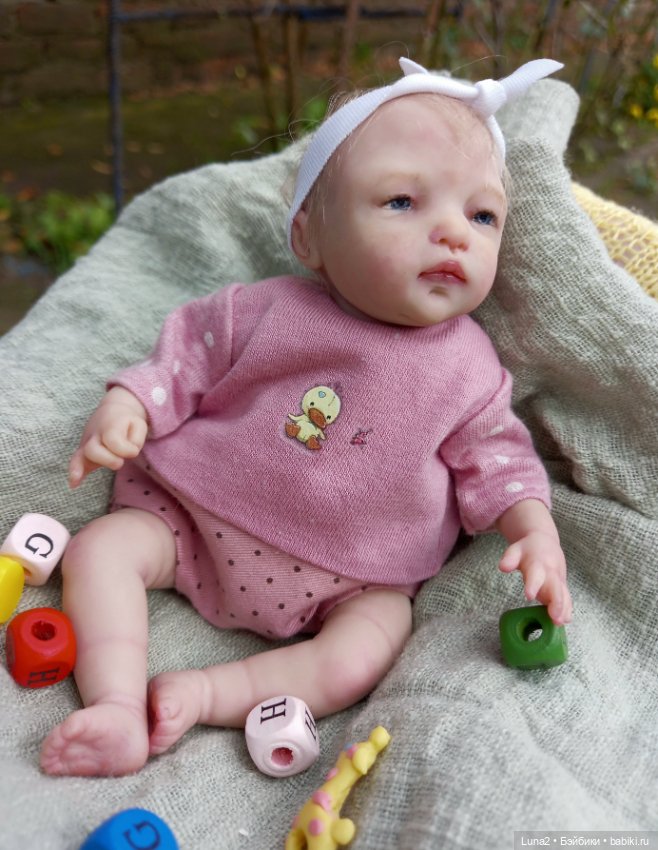 Иза - новая малышка — Лепка авторских кукол: полимерная глина (фото 10)