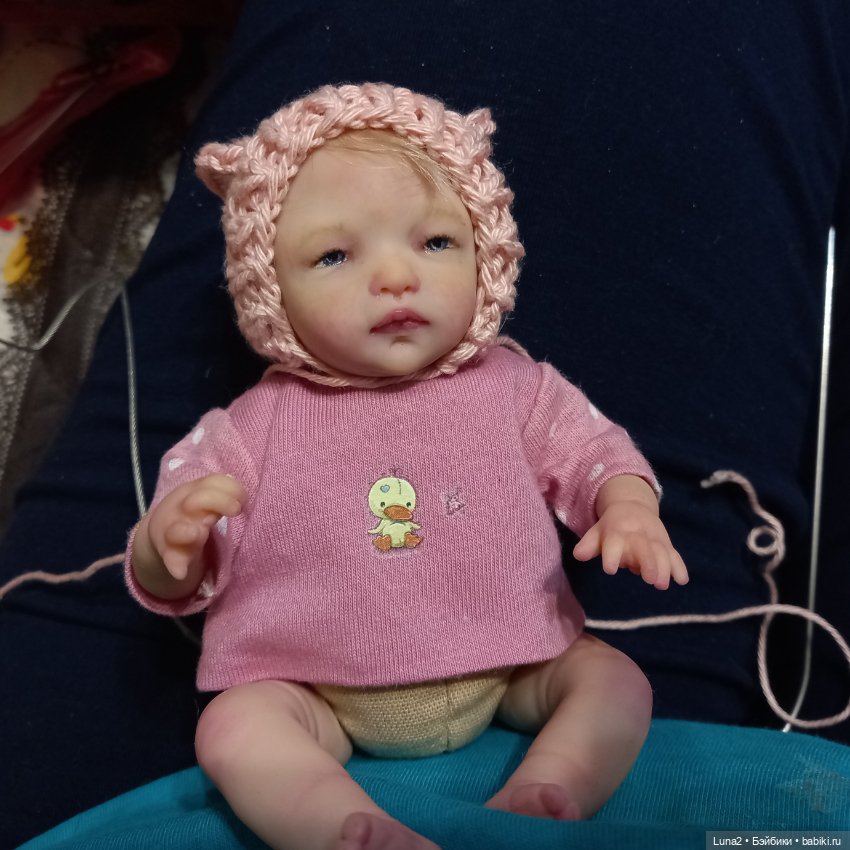 Иза - новая малышка — Лепка авторских кукол: полимерная глина