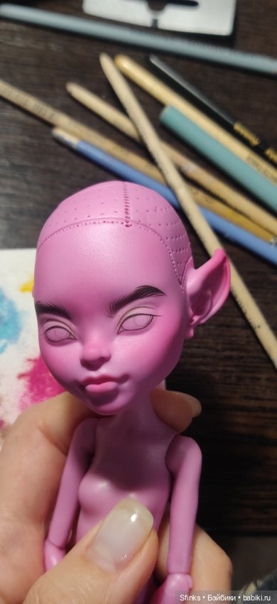 ООАК Monster High и Ever After High: репейнт (фото 2)