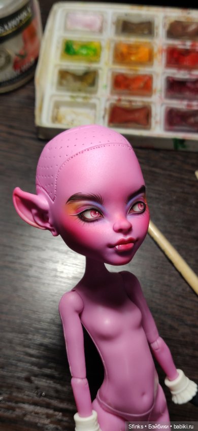 ООАК Monster High и Ever After High: репейнт (фото 5)