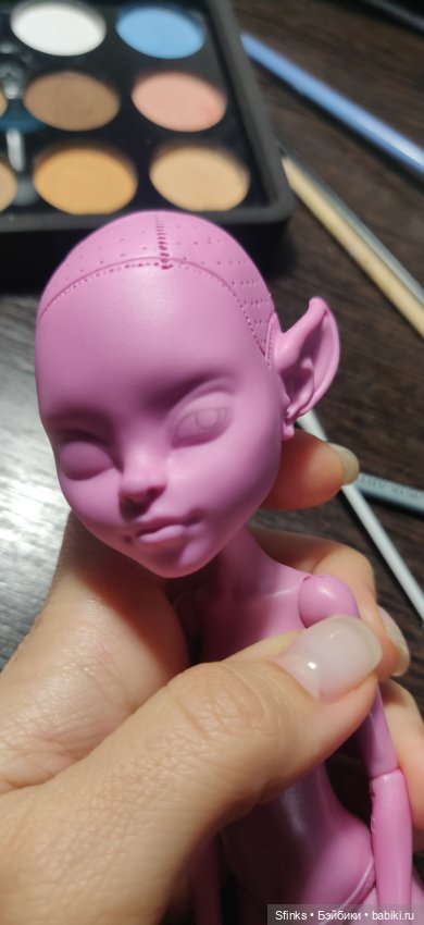 ООАК Monster High и Ever After High: репейнт