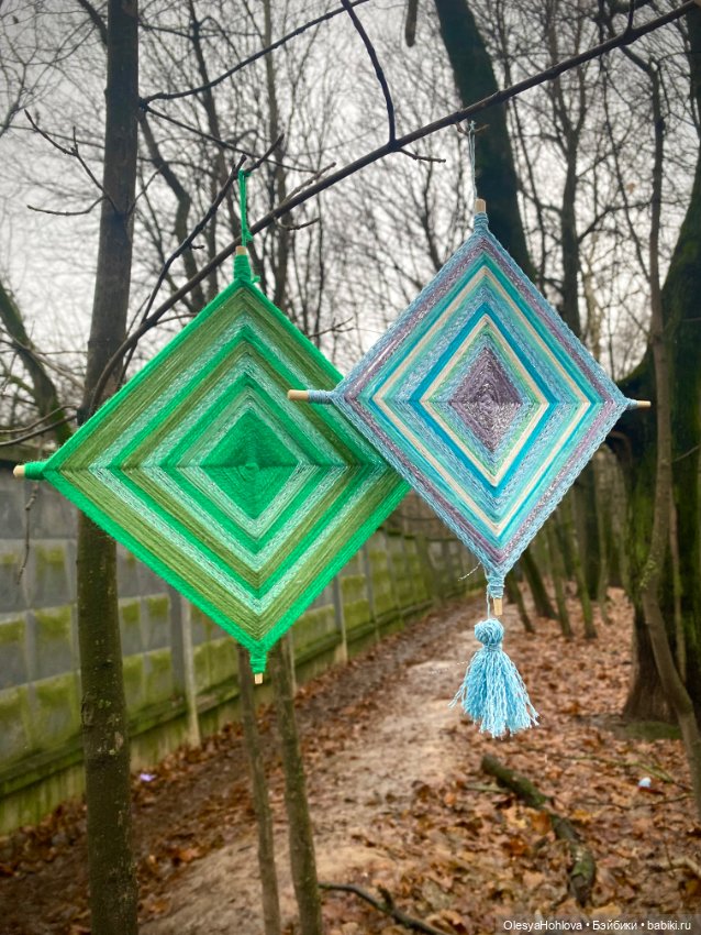 Божье око — Авторские игрушки из разных материалов: синельная проволока (фото 4)