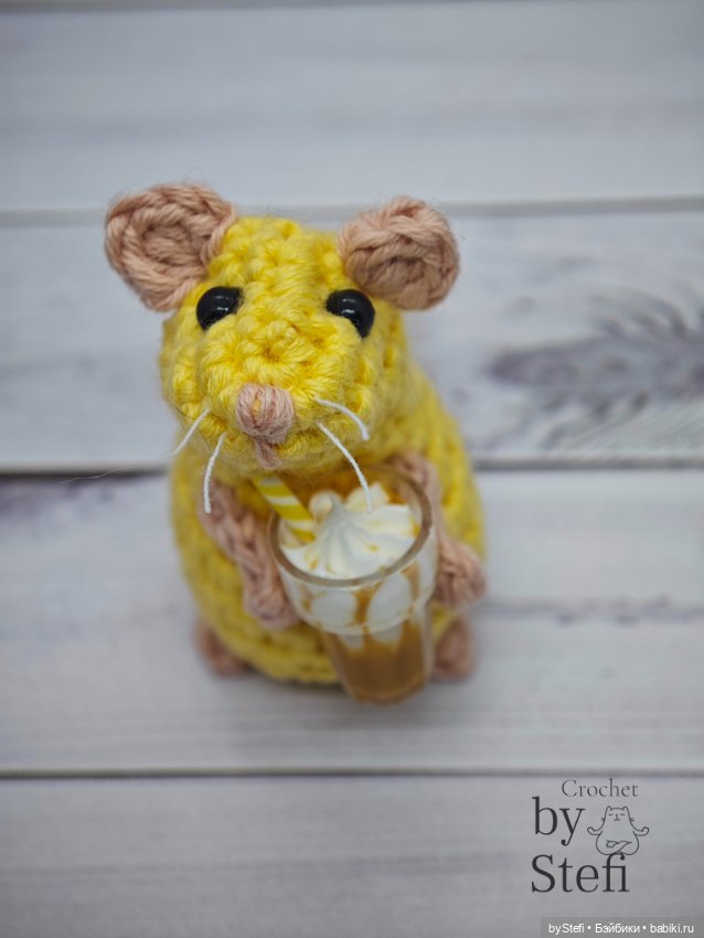 Разноцветные мышки — Вязаные игрушки и амигуруми: крючком