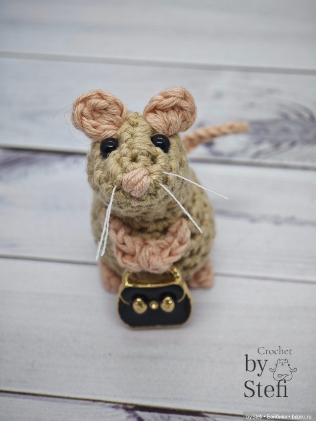 Разноцветные мышки — Вязаные игрушки и амигуруми: крючком