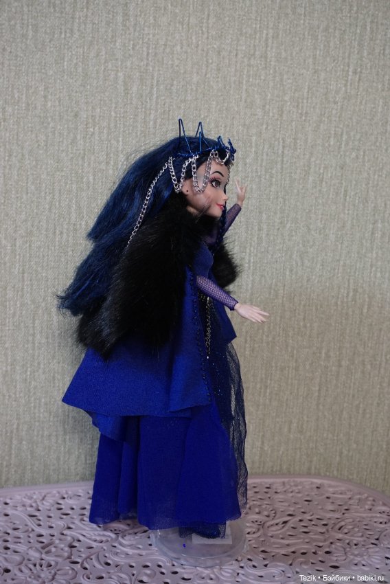 Фрюгс в синем платье — Куклы Disney Animators и Принцессы Диснея: Disney Store (фото 6)