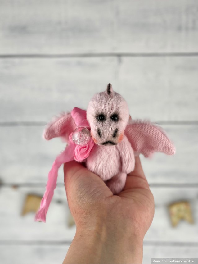 Тедди дракоша Кира — Авторские мишки Тедди и друзья: фото (фото 3)