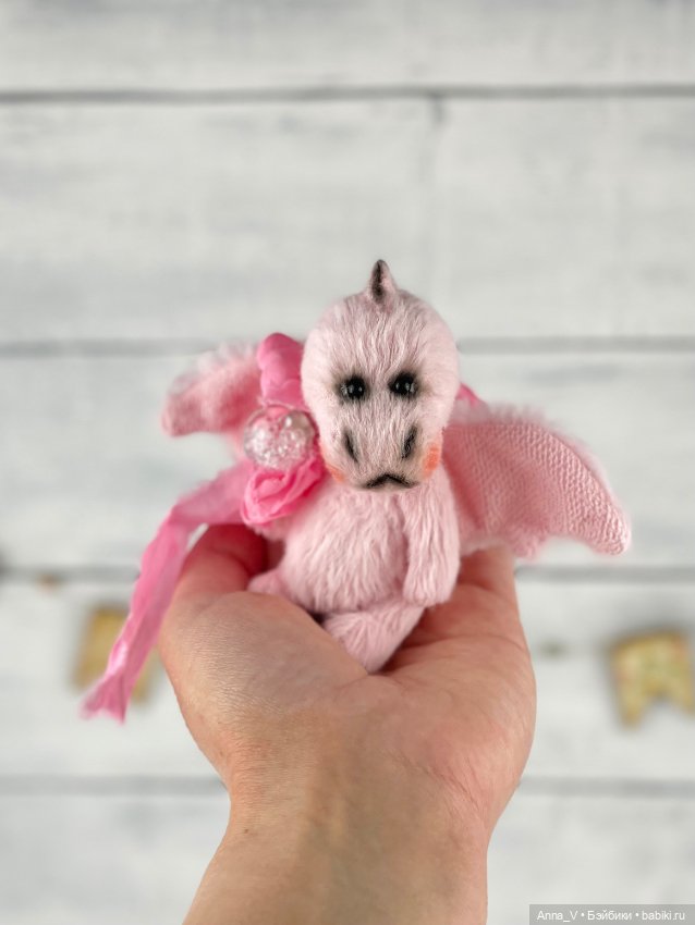 Тедди дракоша Кира — Авторские мишки Тедди и друзья: фото (фото 2)