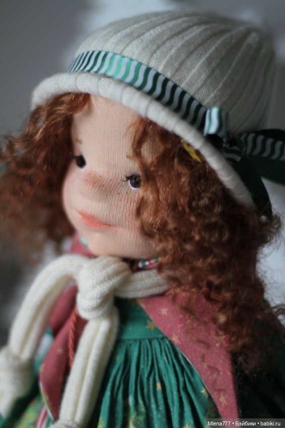Динка — Авторские текстильные куклы: Вальдорфские (фото 5)