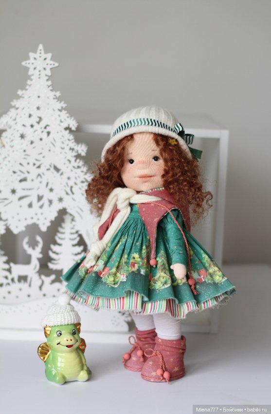 Динка — Авторские текстильные куклы: Вальдорфские (фото 6)