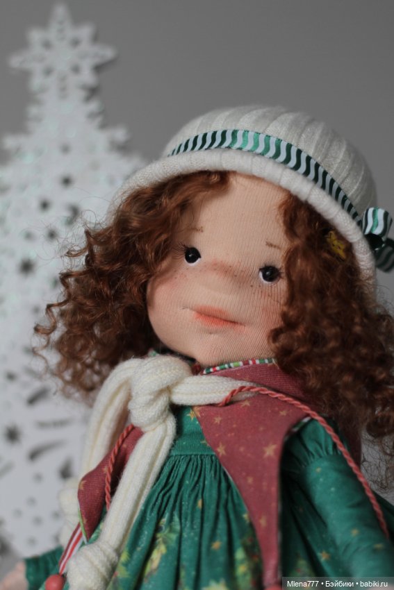 Динка — Авторские текстильные куклы: Вальдорфские (фото 3)