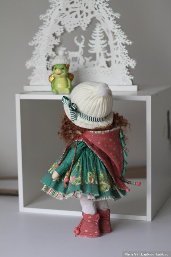 Динка — Авторские текстильные куклы: Вальдорфские