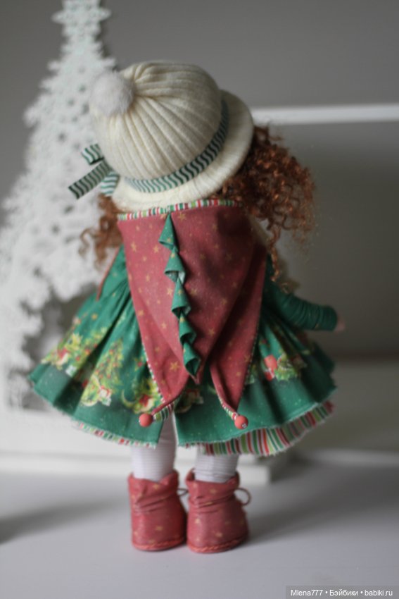 Динка — Авторские текстильные куклы: Вальдорфские (фото 8)