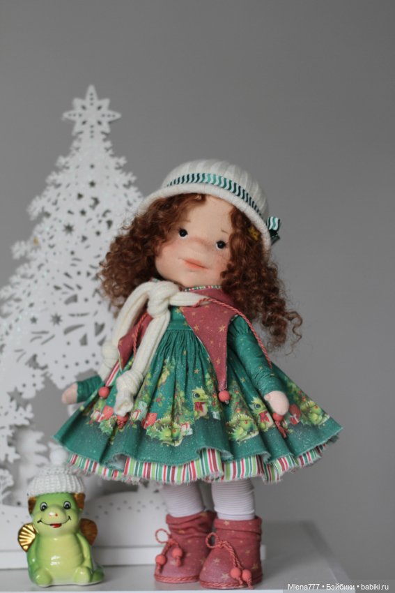 Динка — Авторские текстильные куклы: Вальдорфские (фото 10)