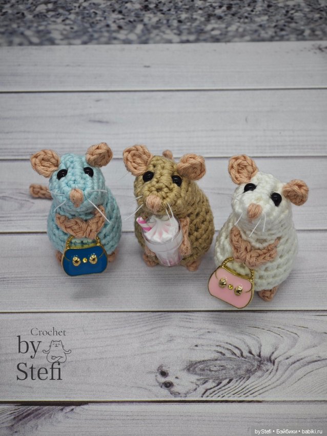 Покажу модниц — Вязаные игрушки и амигуруми: крючком (фото 2)