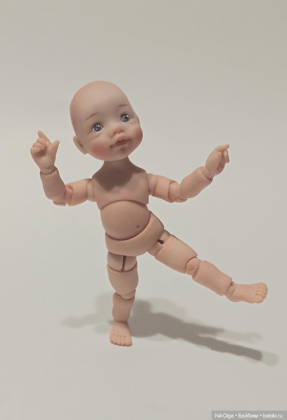 Собрала Красотулю — Авторские шарнирные куклы своими руками: лепка (фото 2)