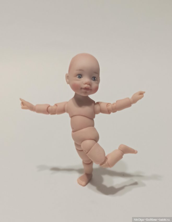 Собрала Красотулю — Авторские шарнирные куклы своими руками: лепка