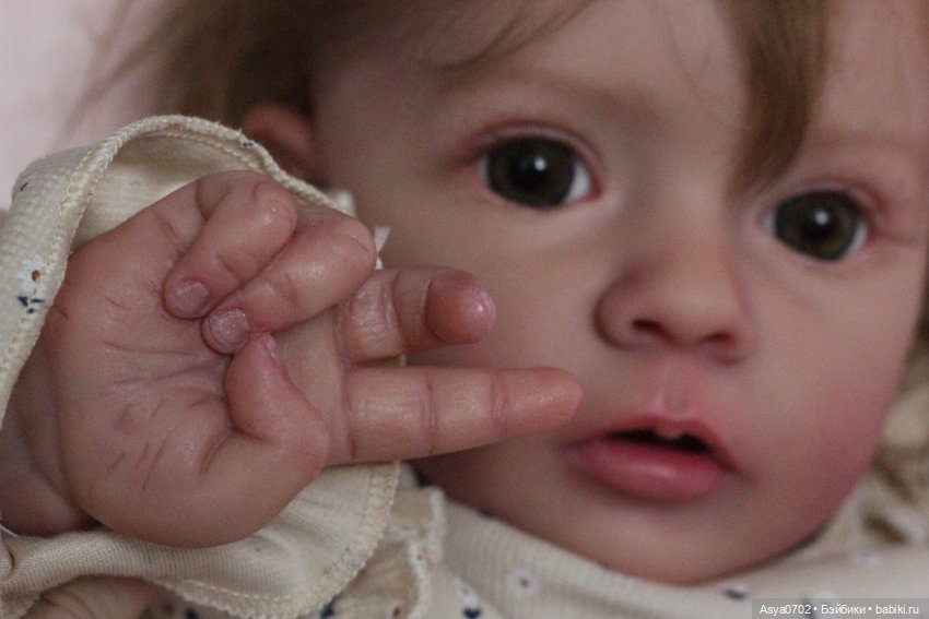 Адель. Кукла реборн Анастасии Коченовой