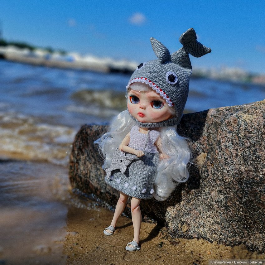 Кастом #19 Акула Ирочка — Куклы Blythe (Блайз) ООАК: кастом (фото 7)