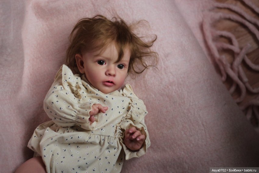 Адель. Кукла реборн Анастасии Коченовой