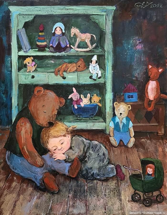 Живопись, как паломничество в детство