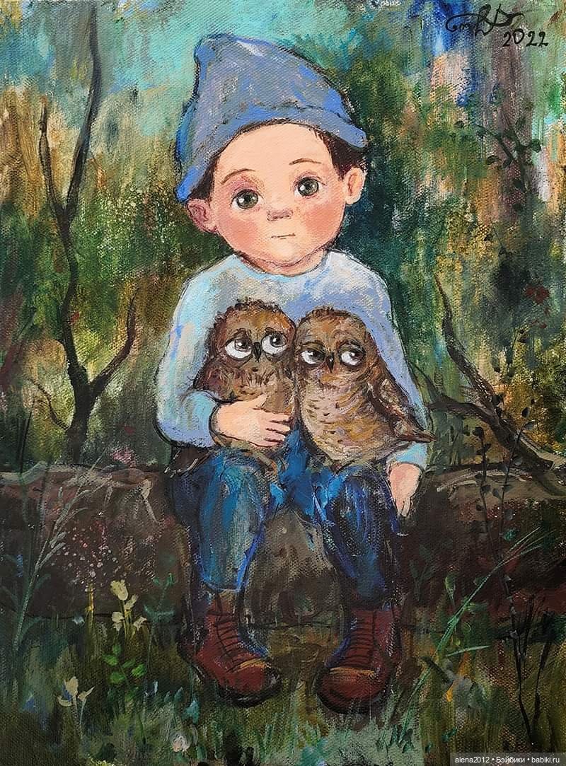 Живопись, как паломничество в детство