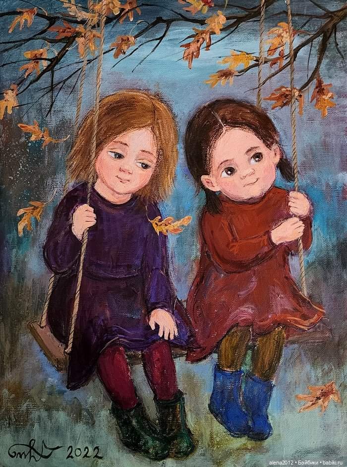 Живопись, как паломничество в детство