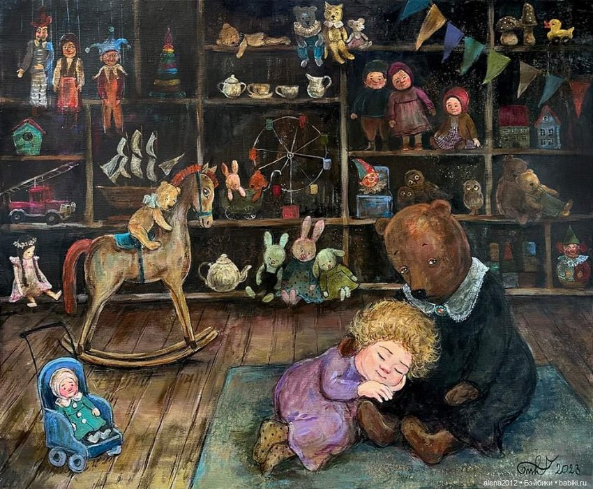 Живопись, как паломничество в детство (фото 8)