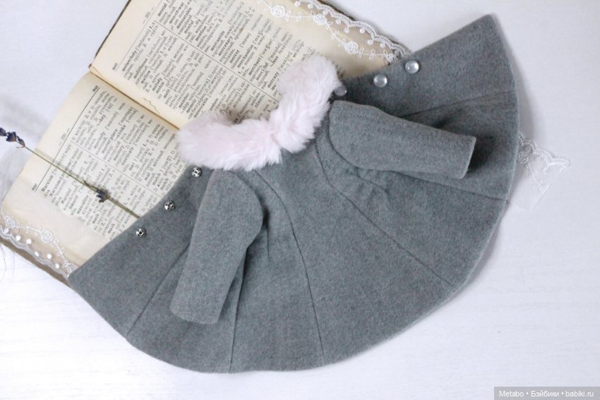 Новый фасон пальто — Одежда и обувь для кукол своими руками: фото