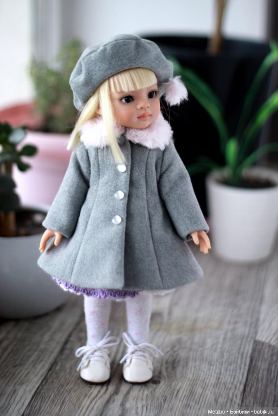 Новый фасон пальто — Одежда и обувь для кукол своими руками: фото (фото 4)
