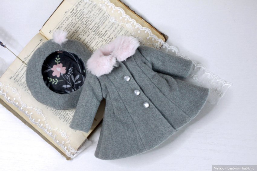 Новый фасон пальто — Одежда и обувь для кукол своими руками: фото