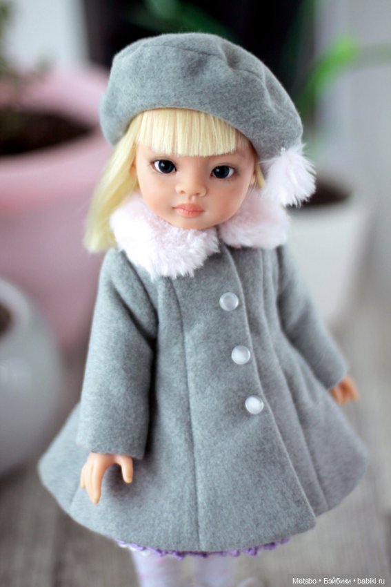 Новый фасон пальто — Одежда и обувь для кукол своими руками: фото (фото 10)