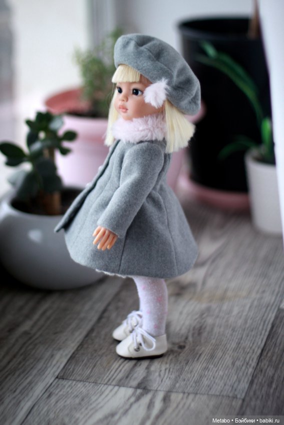 Новый фасон пальто — Одежда и обувь для кукол своими руками: фото (фото 5)