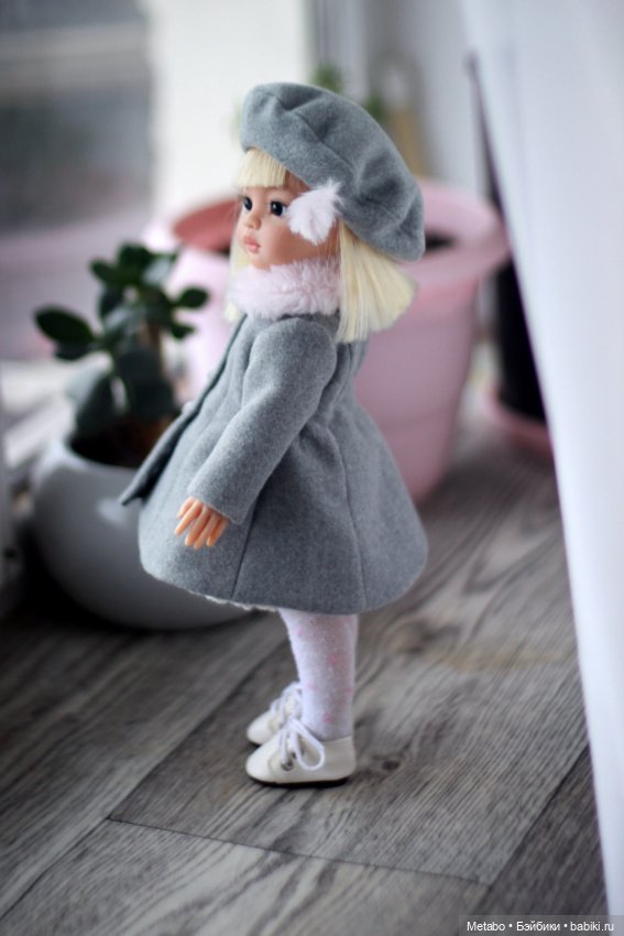 Новый фасон пальто — Одежда и обувь для кукол своими руками: фото (фото 6)