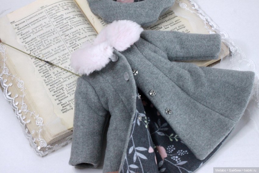 Новый фасон пальто — Одежда и обувь для кукол своими руками: фото