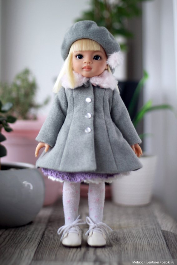 Новый фасон пальто — Одежда и обувь для кукол своими руками: фото (фото 3)
